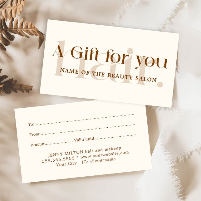 Elegante y simple belleza boho marrón (Subido por el creador)