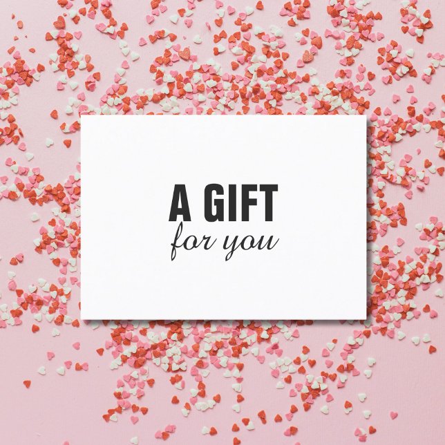 Elegante y simple certificado de regalo de belleza (Subido por el creador)