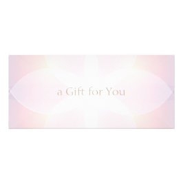 Elegante y simple certificado de regalo de Spa ros