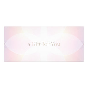 Elegante y simple certificado de regalo de Spa ros