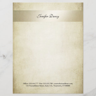 Elegante y vintage casamiento viejo papel falso ti