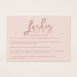 Elegantes azotes después de la atención rosa dorad