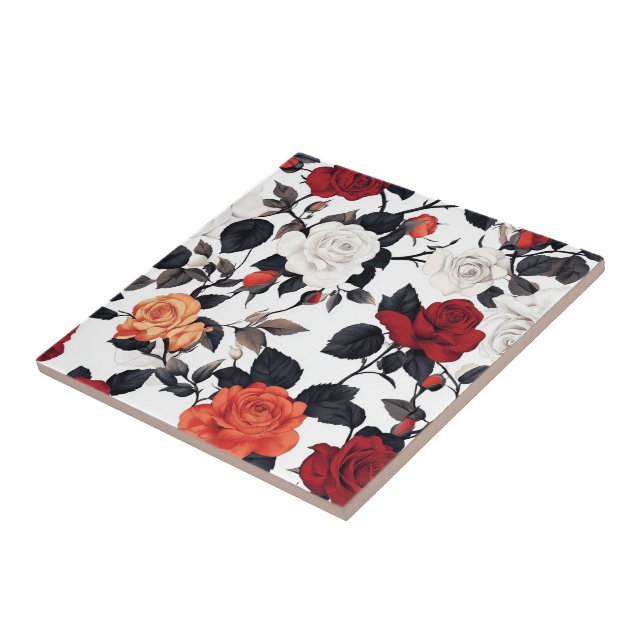 Elegantes Baldosas De Cerámica Rosa Para El Suelo  (Lado)