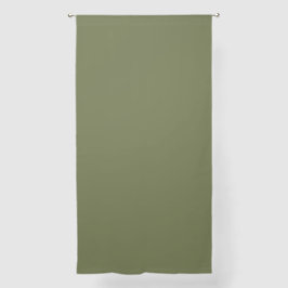 Elegantes cortinas de jarrones verdes del ejército