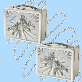 Elegantes Diamantes de imitación Art Decó Vintage