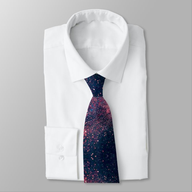 Elegantes estrellas lujosas y corbata el cuello (Atado)