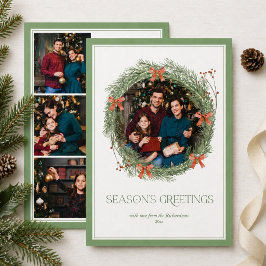 Elegantes Felicitaciones de Navidad 4 Fotos