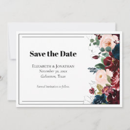 Elegantes Florales Oscuros