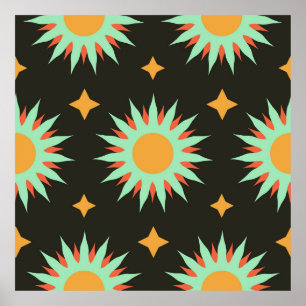 Elegantes formas esotéricas sin fisuras arte de pa