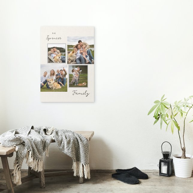 Elegantes fotos familiares Collage Decoración de t (Subido por el creador)