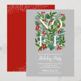 Elegantes invitaciones a fiestas de Navidades de l