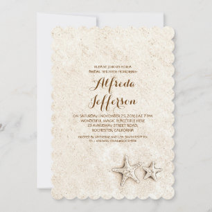 elegantes invitaciones a la ducha de novia en la p