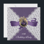 Elegantes invitaciones a la fiesta de cumpleaños d<br><div class="desc">Nuestras invitaciones se pueden personalizar fácilmente como una hermosa invitación de cumpleaños para ese evento especial de cumpleaños. Personalizar nuestras invitaciones con su color favorito y estilo de letra y toda la información importante de la fiesta de cumpleaños para sus invitados. Crea la invitación perfecta para tu evento especial de...</div>