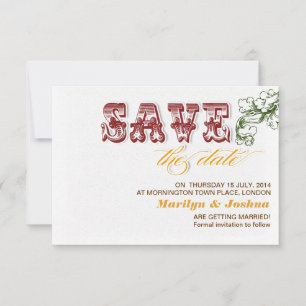 elegantes invitaciones blancas vintage para guarda