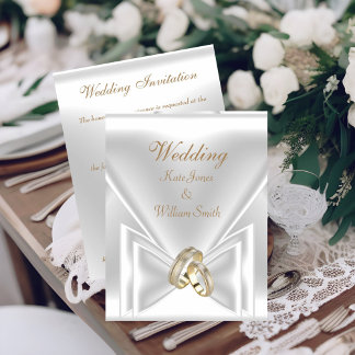 Elegantes invitaciones de boda