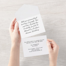 Elegantes invitaciones de boda de flores con RSVP