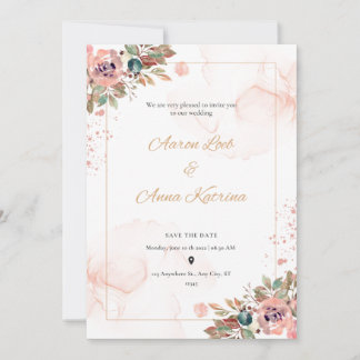 Elegantes invitaciones de bodas