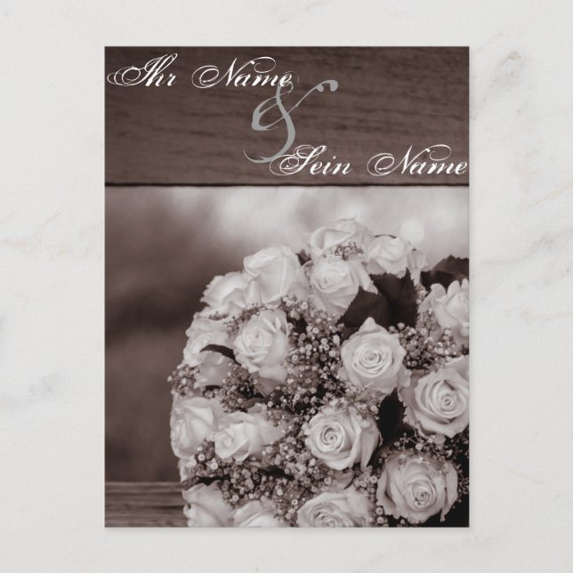 Elegantes invitaciones de bodas 12 (Anverso)