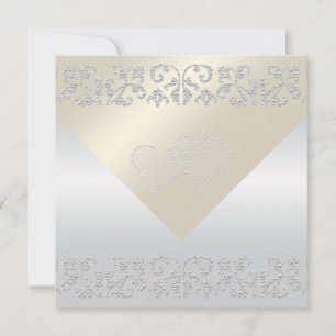 Elegantes invitaciones de bodas con sabor a perla