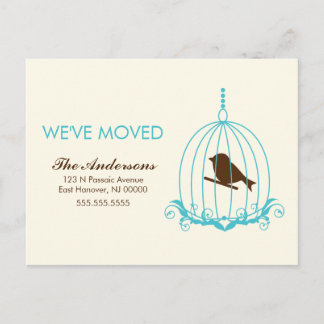 Elegantes Invitaciones móviles en jaula
