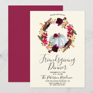 Elegantes invitaciones para dar amistad a las flor