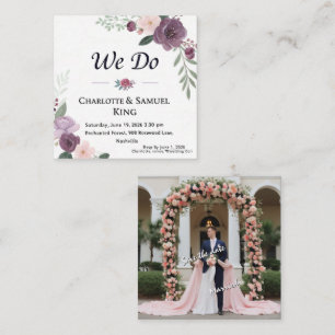 Elegantes invitaciones para Recuerdos inolvidables