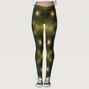Elegantes leggins retro modernos