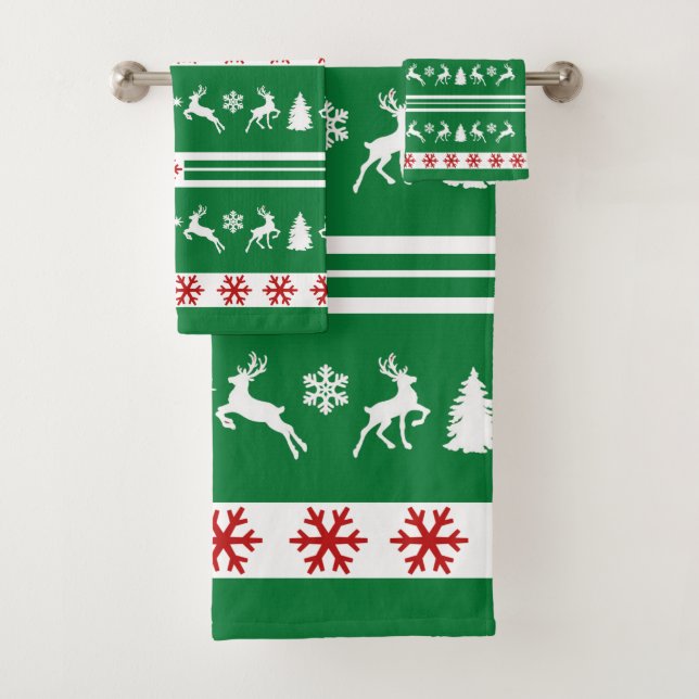 Elegantes líneas de copos de nieve para renos (In situ)