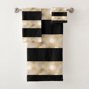 Elegantes Luces Blancas Y Negras Tiras Moda Modern