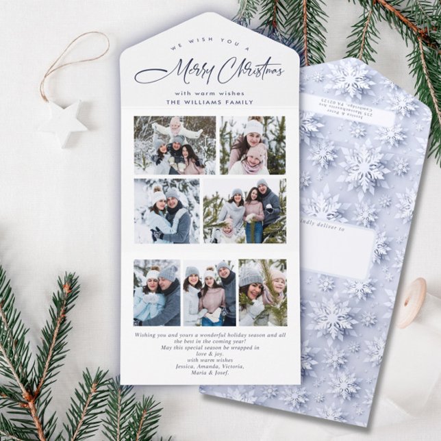 Elegantes Navidades 7 Tarjeta de felicitación de f (Subido por el creador)