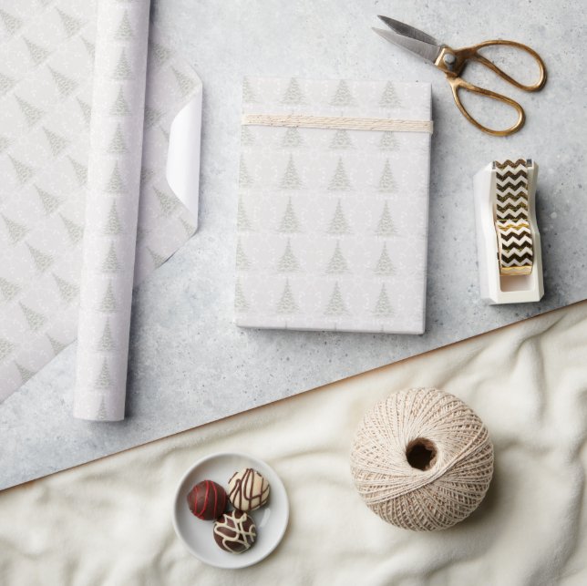 Elegantes Navidades envolviendo papel - Matte (Artesanía)