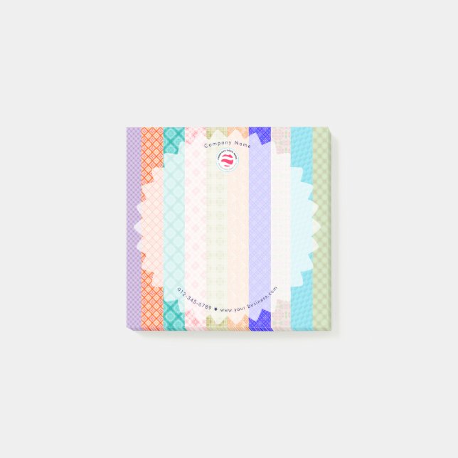 Elegantes notas promocionales posteriores a ella - (Anverso)