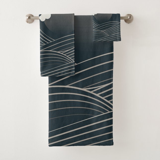 Elegantes obras de arte en blanco y negro de las o (In situ)
