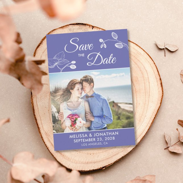 Elegantes orquídeas floral moderna foto periwinkle (Subido por el creador)