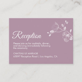 Elegantes orquídeas floridas recepción moderna y s