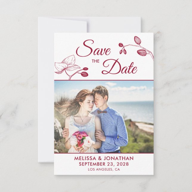 Elegantes orquídeas moderna foto floral salvar la  (Anverso)