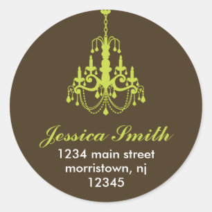 Elegantes Pegatinas de la lámpara de araña