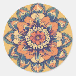 Elegantes Pegatinas florales