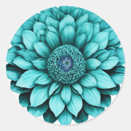 Elegantes Pegatinas florales