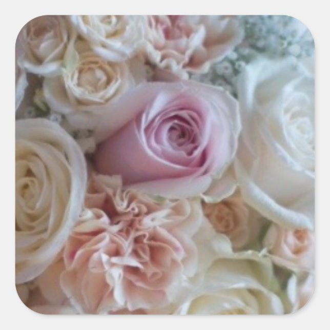 Elegantes pegatinas y Sellos para sobres de bodas  (Anverso)