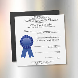 Elegantes premios familiares a la Reunión