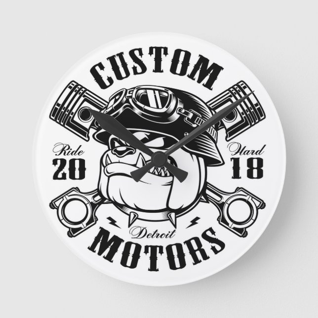 Elegantes relojes de pared para cada habitación (Anverso)