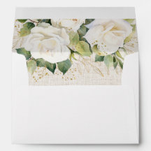 Elegantes Rosas Blancas para Bridal Shower con For