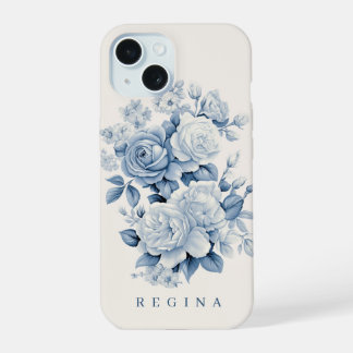 Elegantes Rosas de color azul pastel personalizado