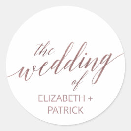 Elegantes Sellos para sobres de caligrafía de oro 