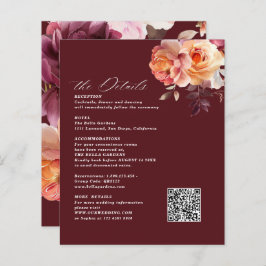 Elegantes tarjetas de clausura para Bodas de Borgo