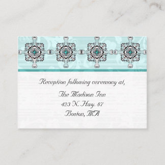 Elegantes tarjetas de gabinete Boda