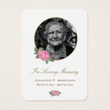 Elegantes tarjetas de memoria floral rosa rosa dor