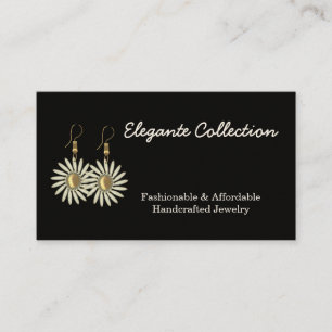 elegantes tarjetas de negocios para joyeros artesa