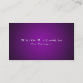 Elegantes tarjetas de negocios Personalizado Viole